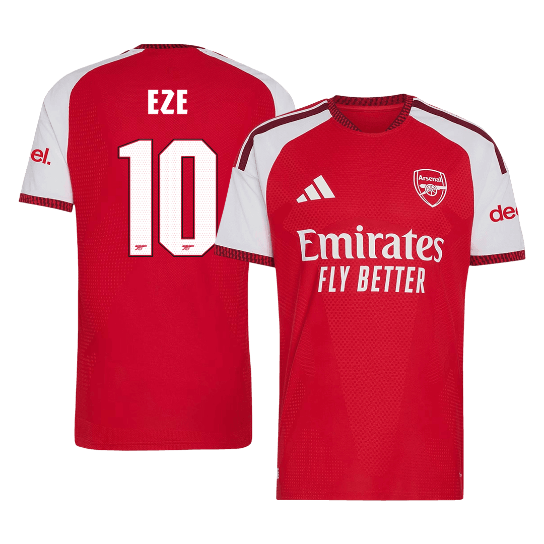 Authentic EZE #10 Arsenal Home Soccer Jersey 2026/27