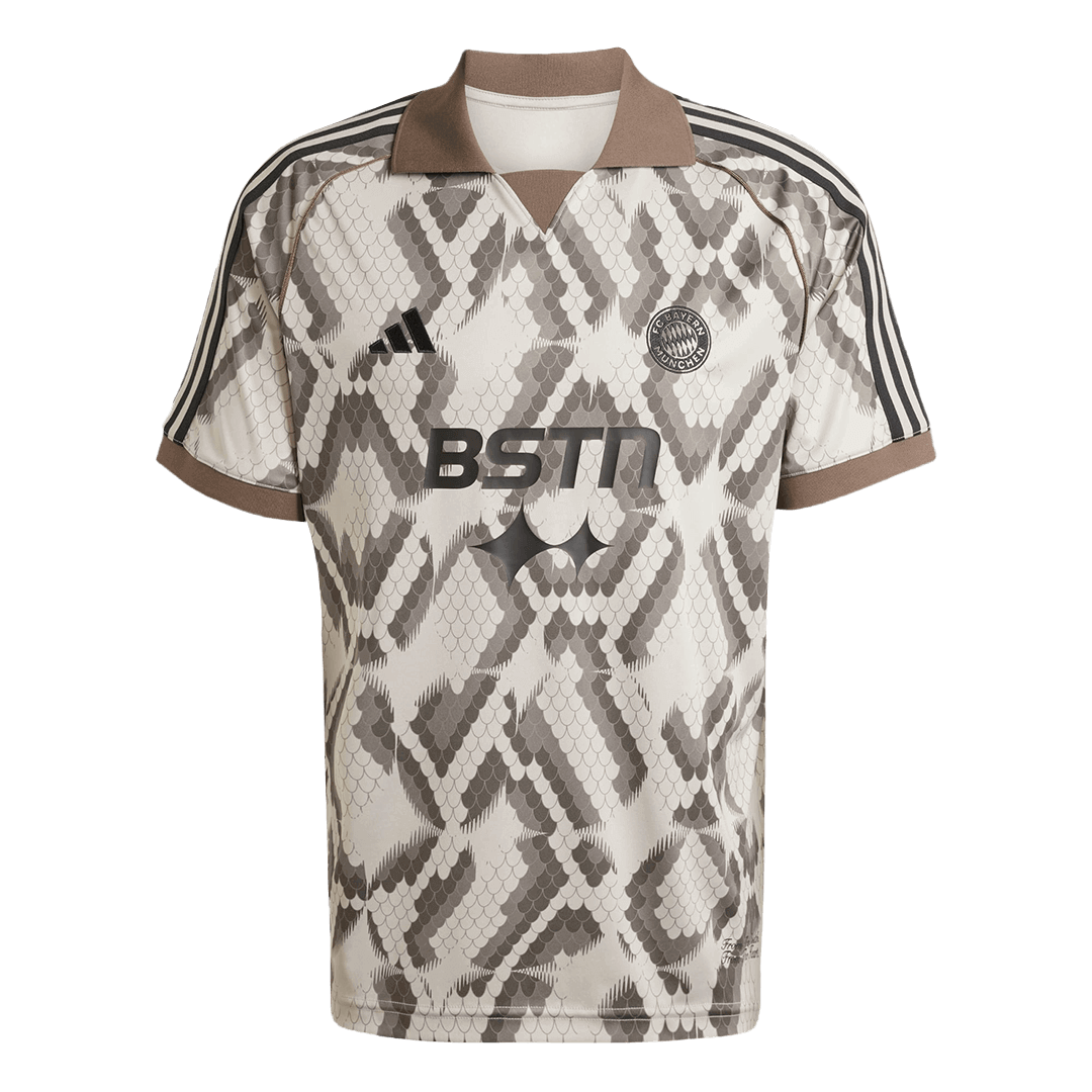 Bayern Munich X BSTN Soccer Jersey 2024/25 Light Brown