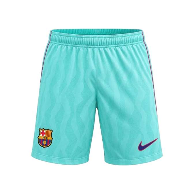 Barcelona Third Soccer Shorts 2026/27 Blue