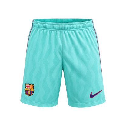 Barcelona Third Soccer Shorts 2026/27 Blue
