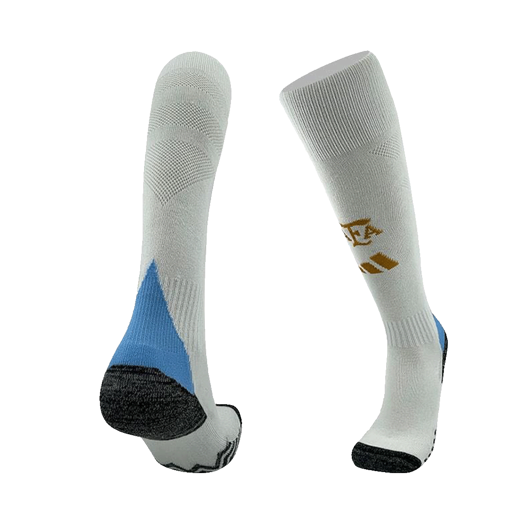 Kid's Argentina Home Soccer Jersey Kit(Jersey+Shorts+Socks) 2024