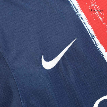 CHAMPIONS #25 PSG Home Soccer Jersey 2024/25 Navy - CHAMPIONS OF EUROPE