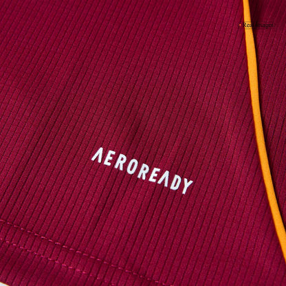 Roma Home Soccer Jersey Kit(Jersey+Shorts) 2025/26