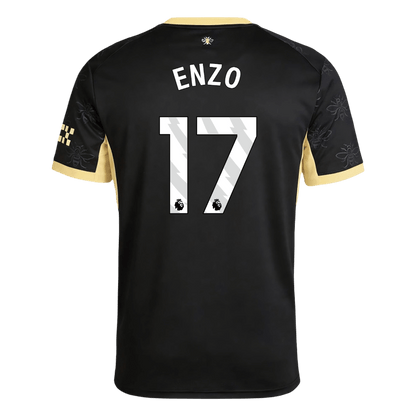 ENZO #17 Manchester City Away Soccer Jersey 2026/27 Black