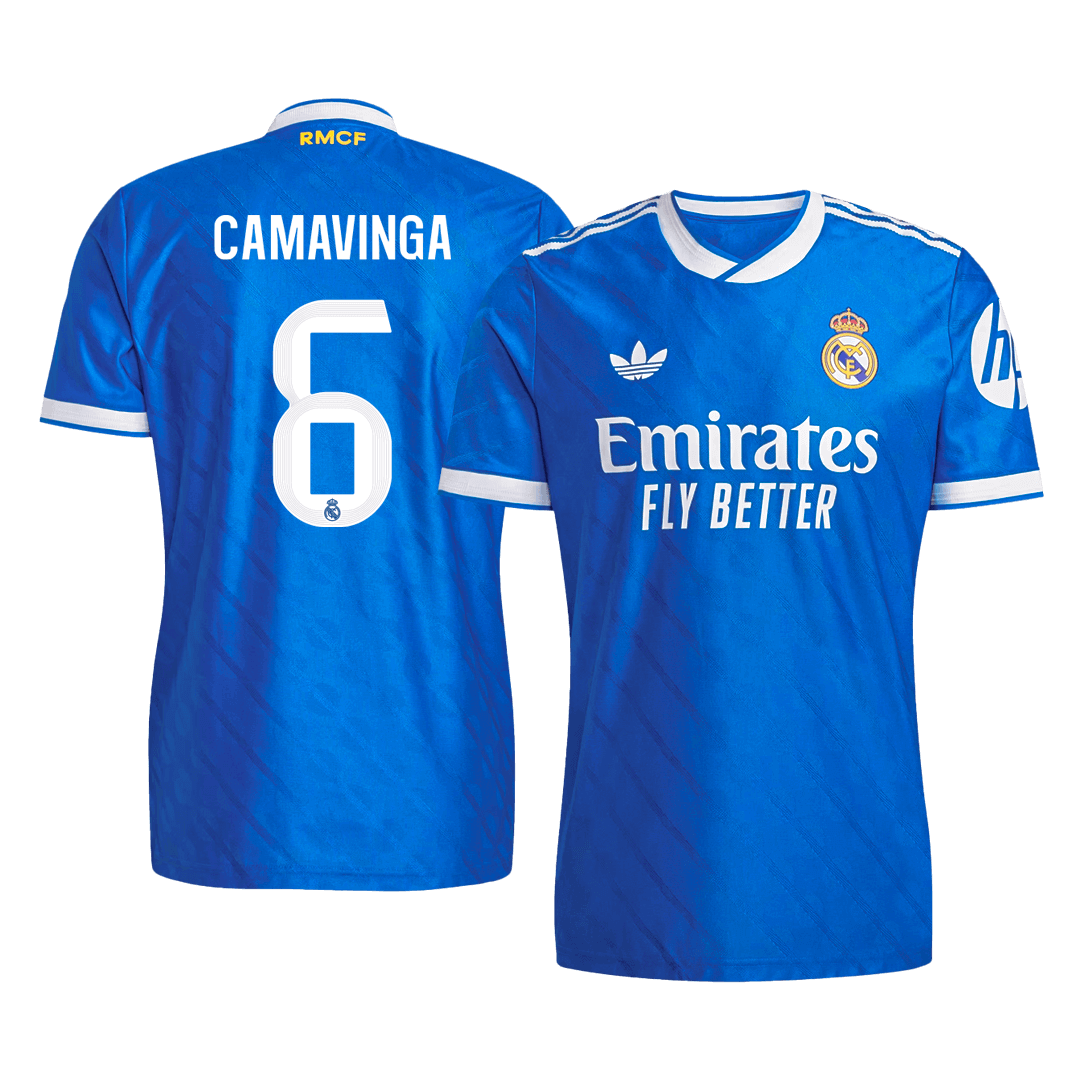 Authentic CAMAVINGA #6 Real Madrid Third Away Soccer Jersey 2025/26
