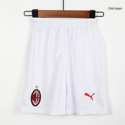 Kid's AC Milan Home Soccer Jersey Kit(Jersey+Shorts) 2024/25