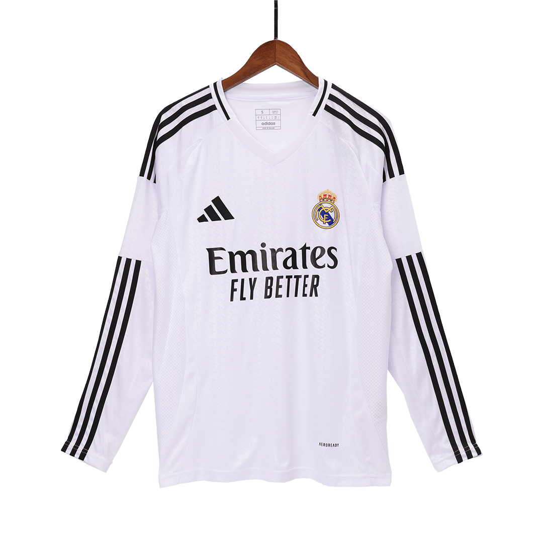 Real Madrid Home Long Sleeve football shirt 2024/25