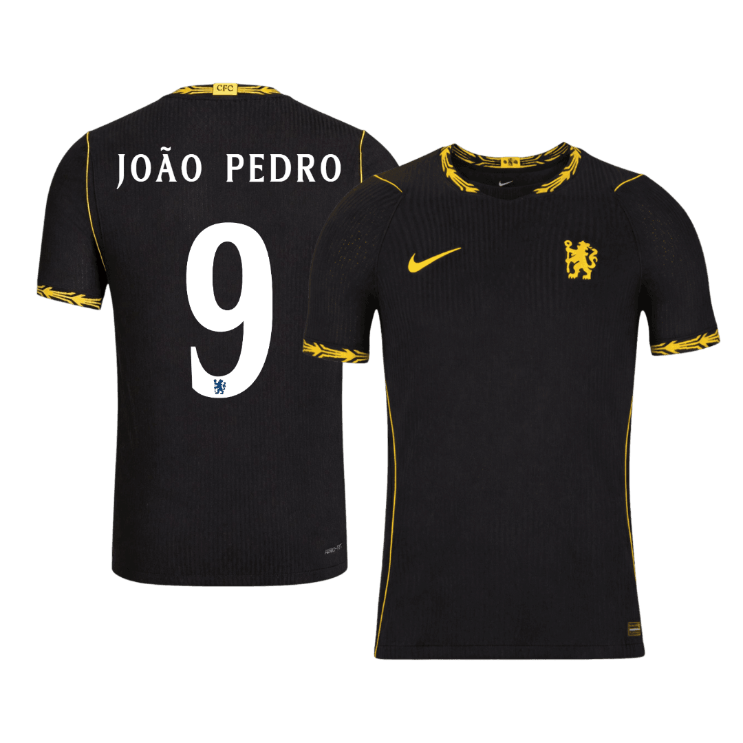 Authentic JOÃO PEDRO #9 Chelsea Away Soccer Jersey 2026/27