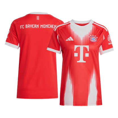 Women's Bayern Munich Home Soccer Jersey 2025/26 Red