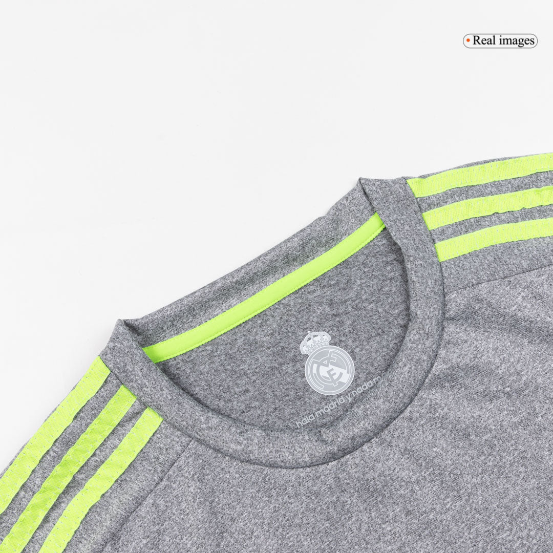 Retro 15/16 Real Madrid Away Soccer Jersey Gray