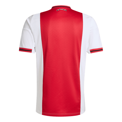 Ajax Home Soccer Jersey 2025/26 Red&White