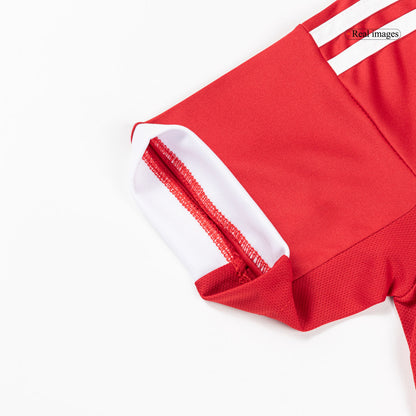 Kid's Liverpool Home Soccer Jersey Kit(Jersey+Shorts) 25/26 Red