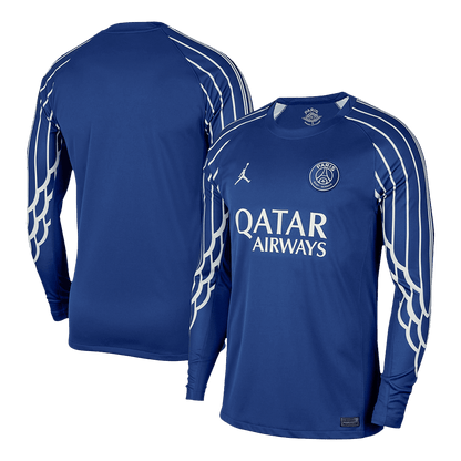 PSG Fourth Away Long Sleeve Soccer Jersey 2024/25 Navy