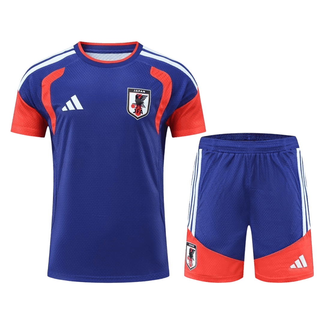 Japan Pre-Match Soccer Jersey Kit(Jersey+Shorts) 2026