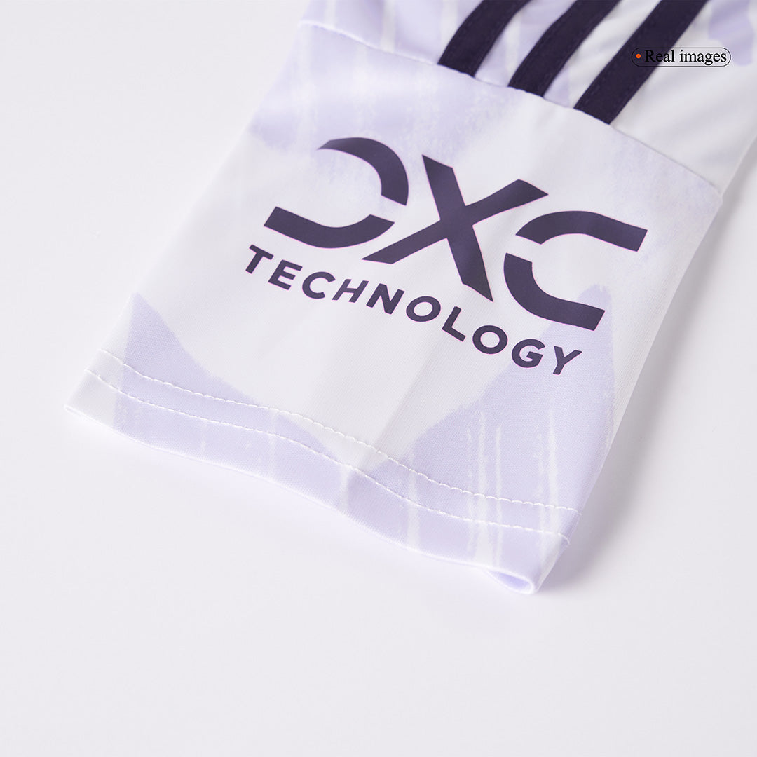 Kid's Manchester United Away Soccer Jersey Kit(Jersey+Shorts+Socks) 2025/26 White
