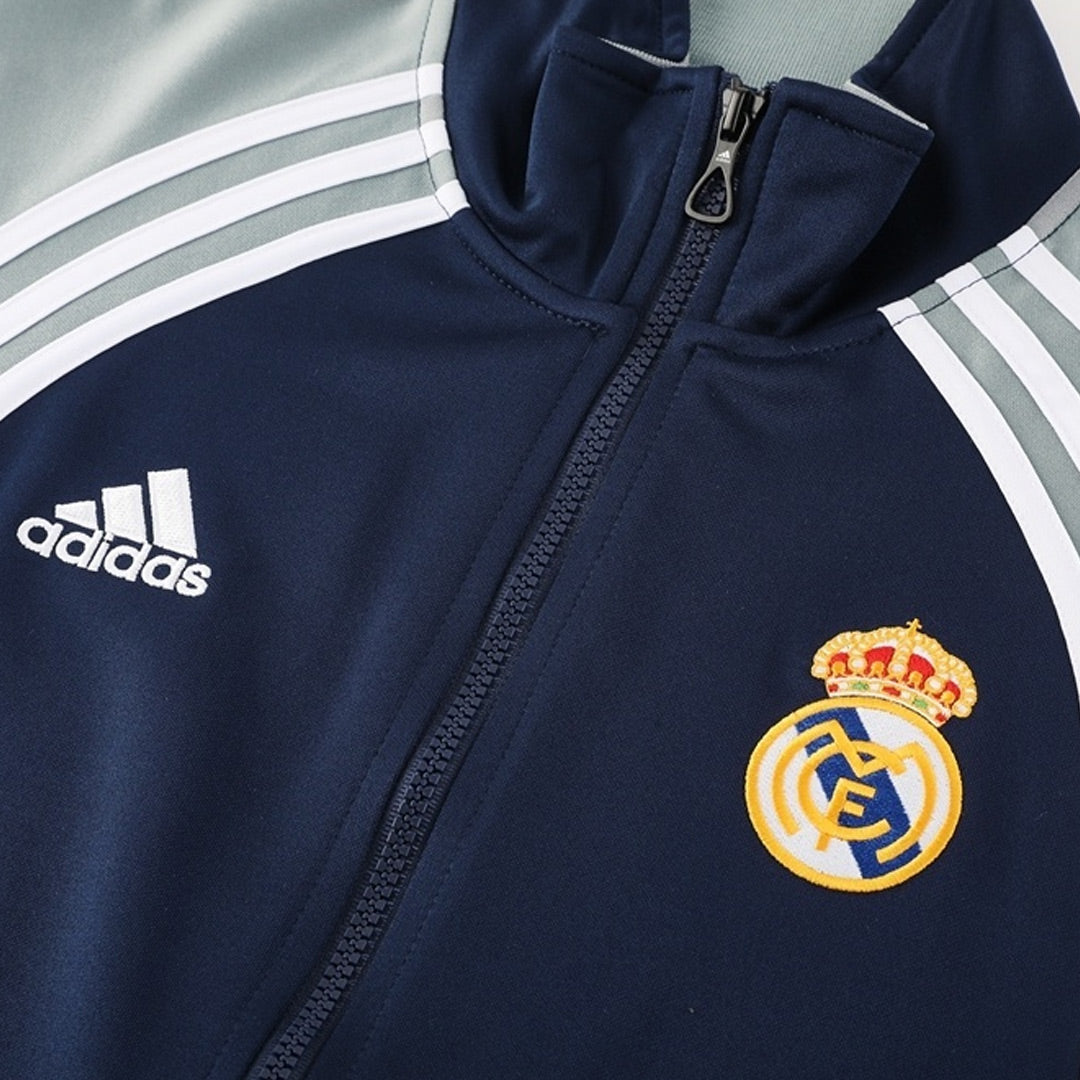 25/26 Real Madrid Training Jacket Kit(Jacket+Pants) Navy