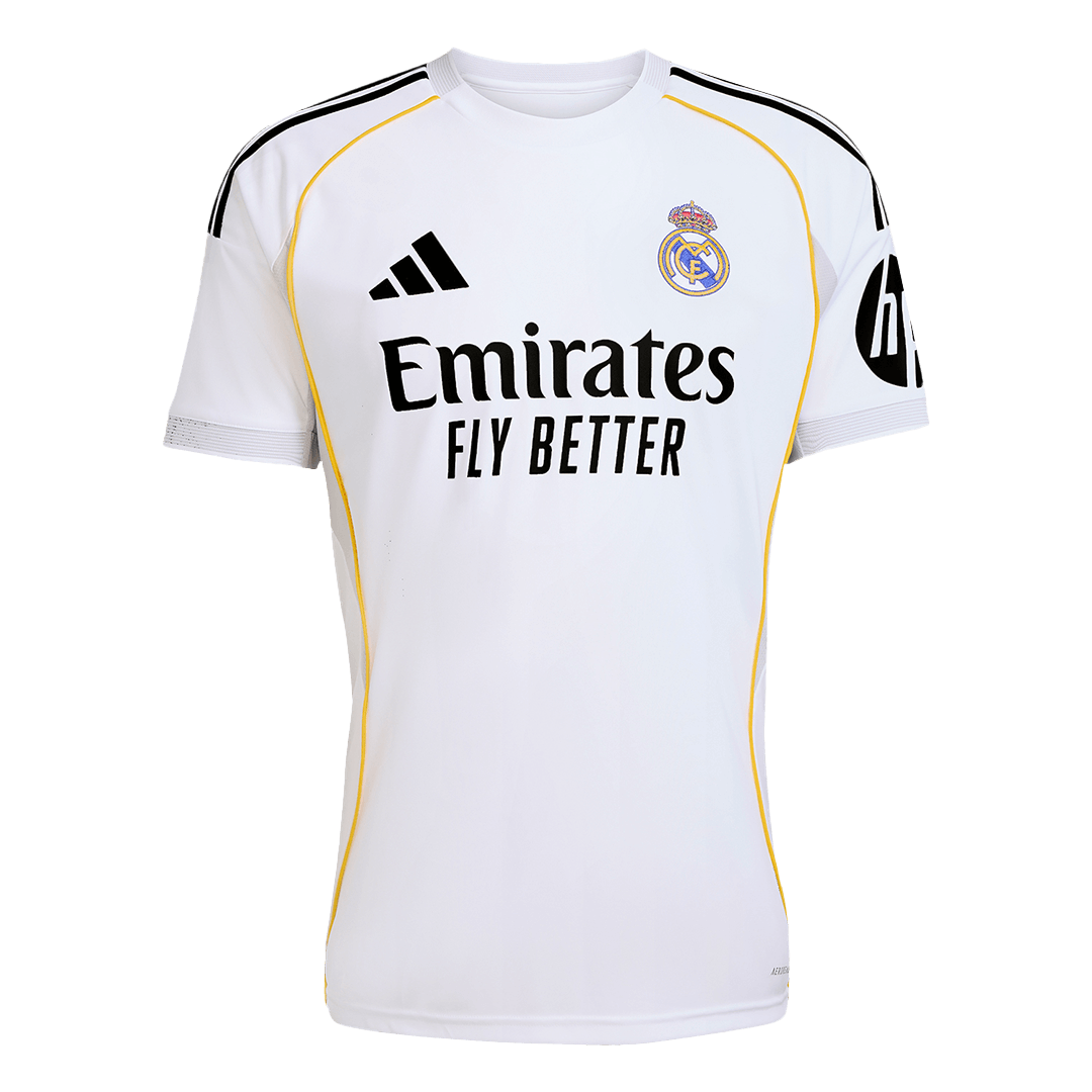Real Madrid Home Soccer Jersey 2025/26 White