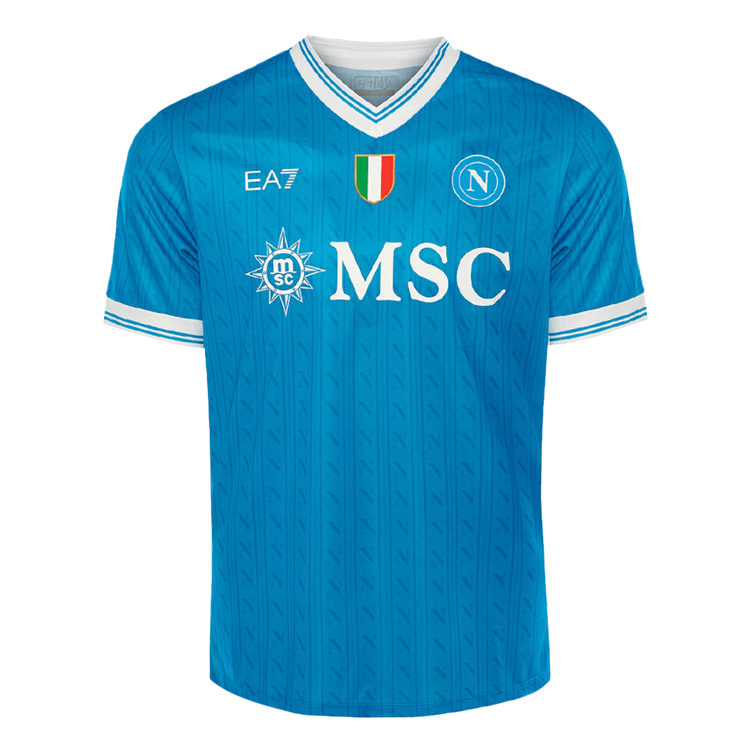 Napoli Home Soccer Jersey 2025/26 Blue