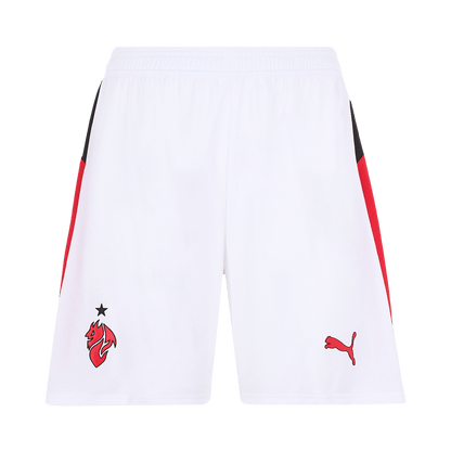 AC Milan Away Soccer Shorts 25/26 White