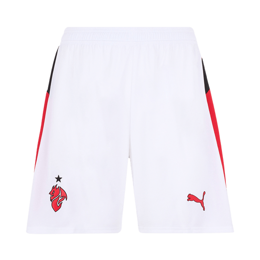 AC Milan Away Soccer Shorts 25/26 White