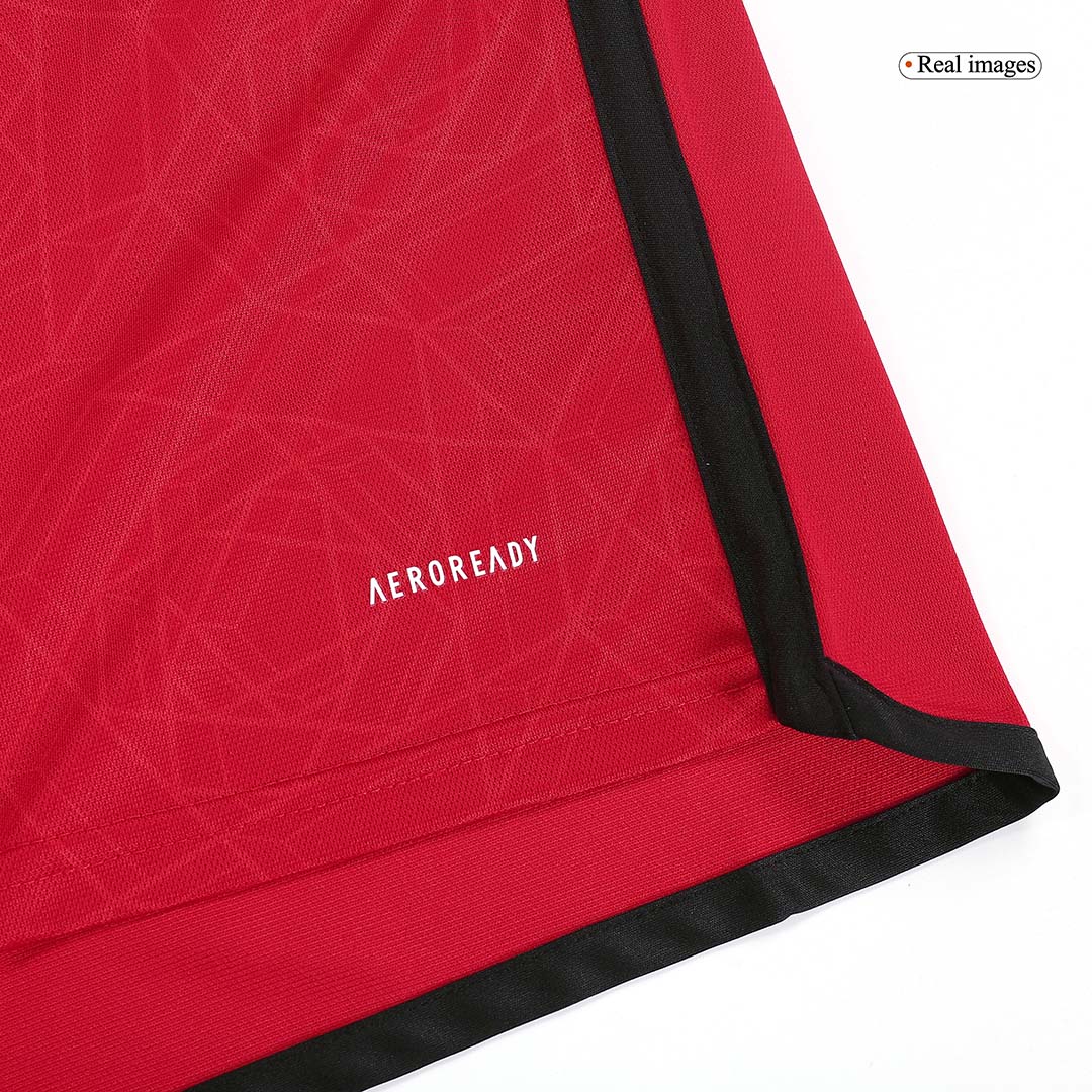 HØJLUND #11 Manchester United Home Soccer Jersey 2023/24 Red