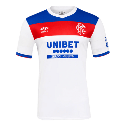 Glasgow Rangers Away Soccer Jersey 2025/26 White