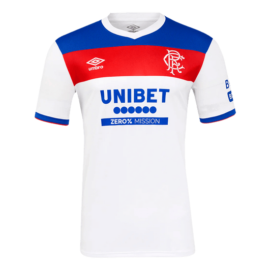 Glasgow Rangers Away Soccer Jersey 2025/26 White