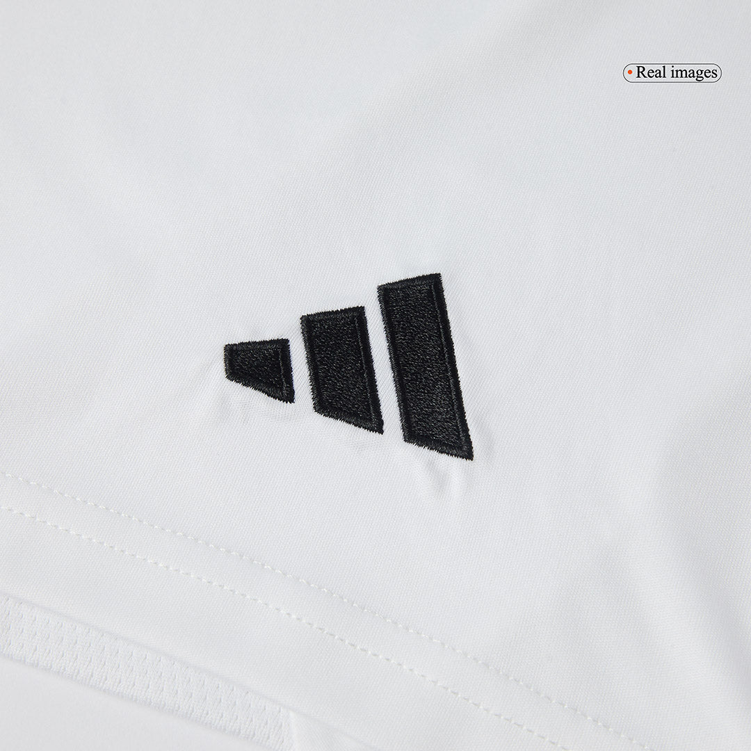 Real Madrid Home Soccer Shorts 2024/25 White