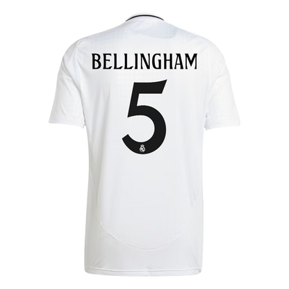 Real Madrid football shirt BELLINGHAM #5 Home 2024/25