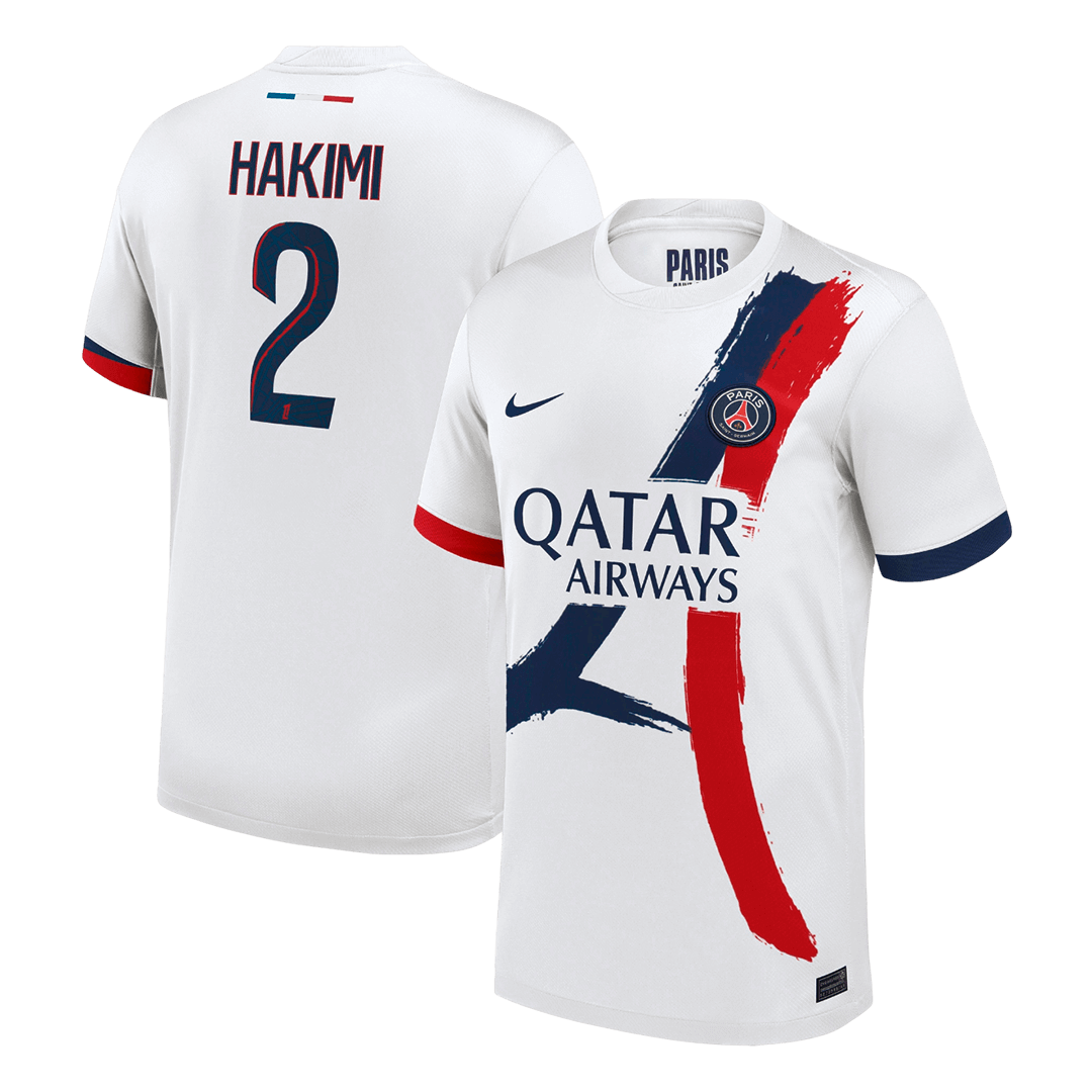 Authentic HAKIMI #2 PSG Away Soccer Jersey 2025/26