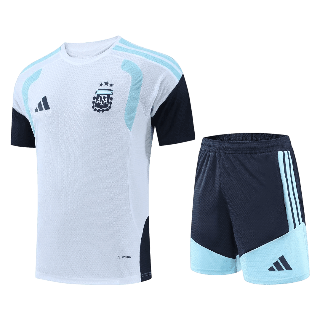 Argentina Pre-Match Soccer Jersey Kit(Jersey+Shorts) 2026