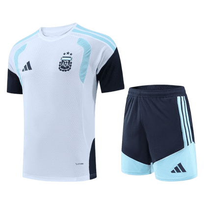 Argentina Pre-Match Soccer Jersey Kit(Jersey+Shorts) 2026