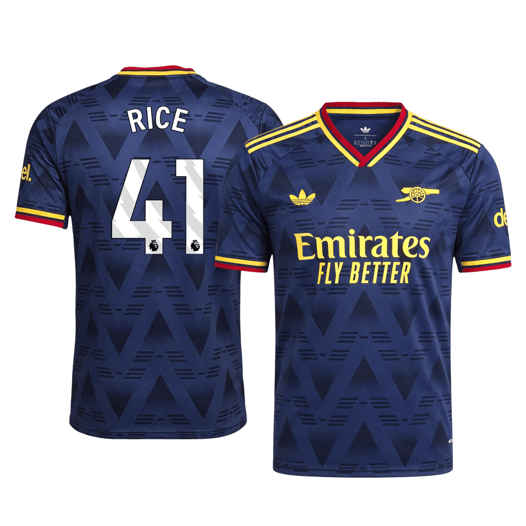 Authentic RICE #41 Arsenal Away Soccer Jersey 2026/27
