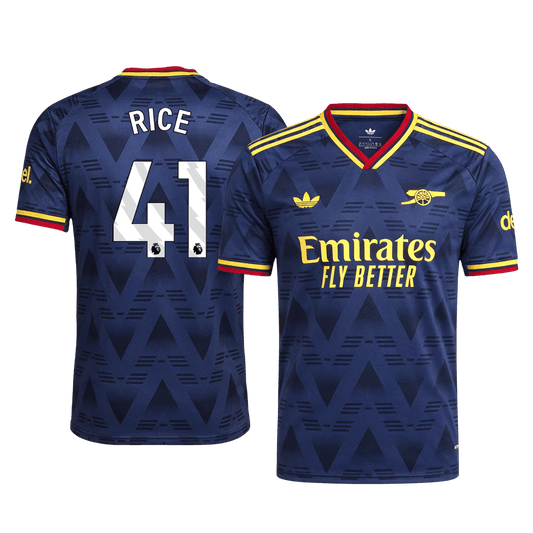 Authentic RICE #41 Arsenal Away Soccer Jersey 2026/27