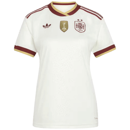Women's Spain Away 2-Star Jersey World Cup 2026 White