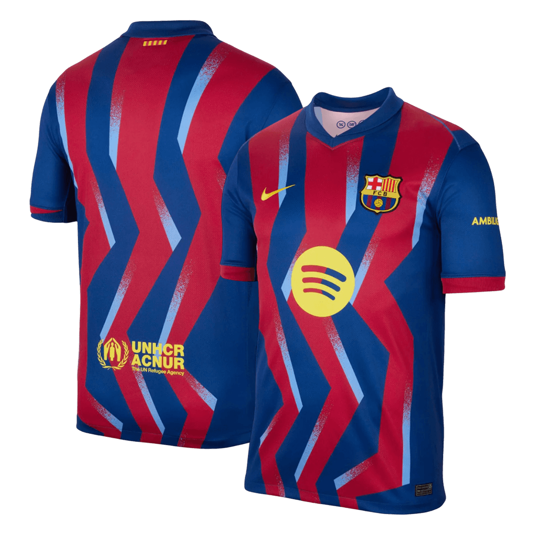 Barcelona Fourth Soccer Jersey 25/26 Red&Blue