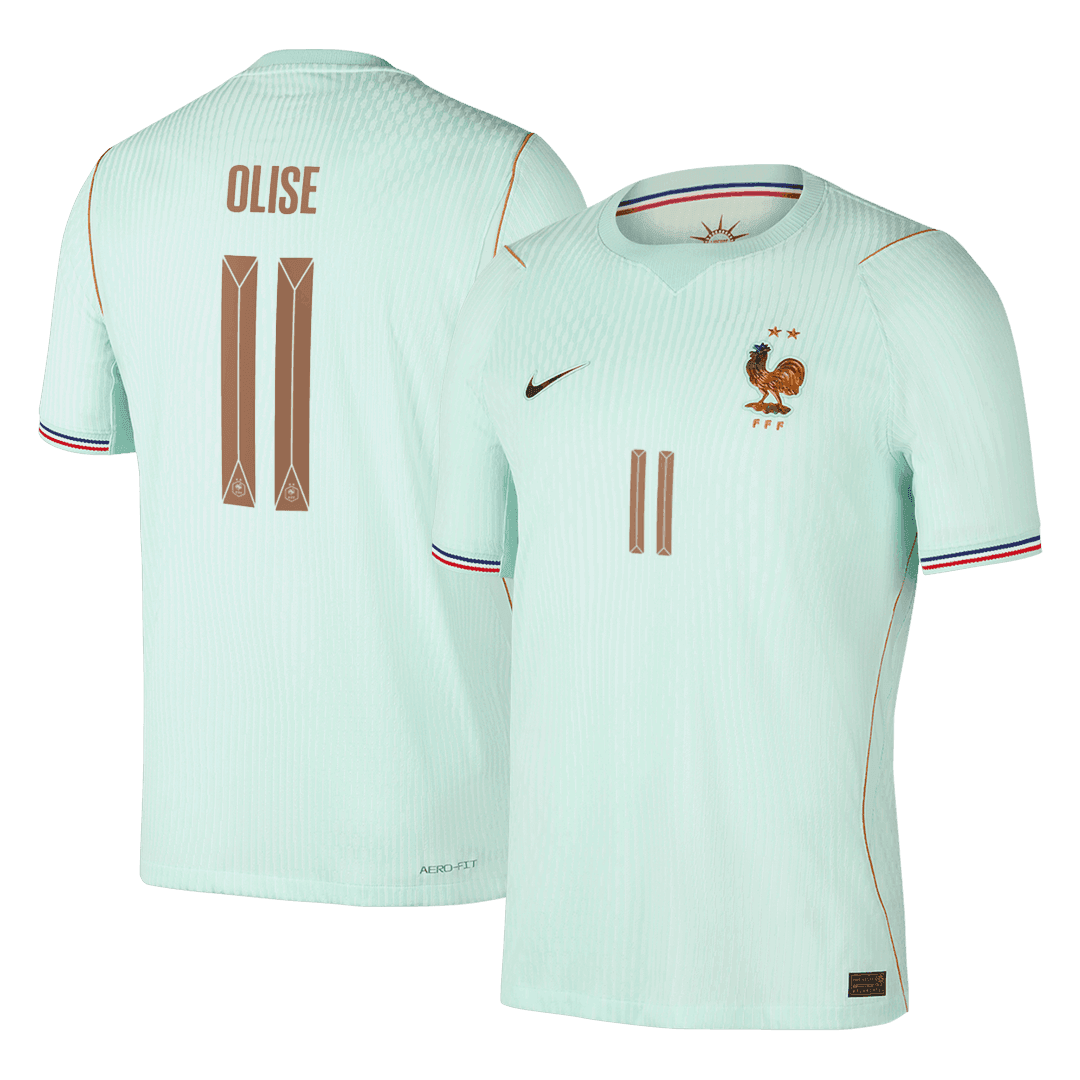 Player Version OLISE #11 France Away Soccer Jersey 2026