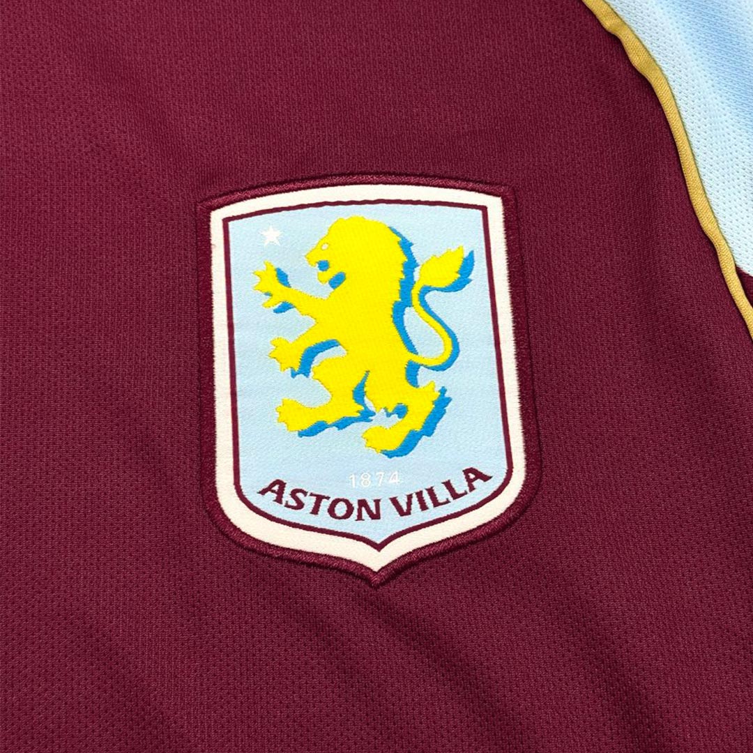 Aston Villa Home Soccer Jersey 25/26 Red