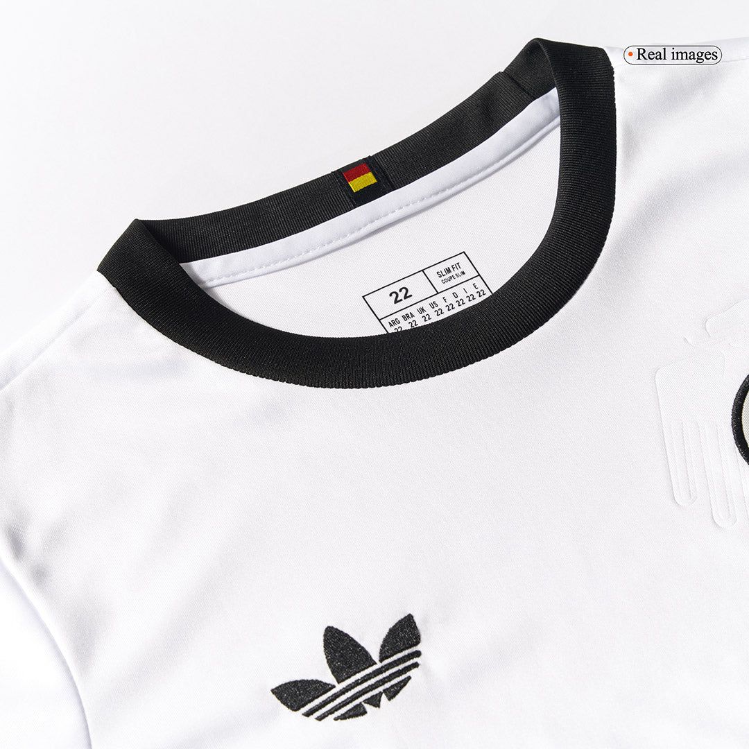 Kid's Germany 125th Anniversary Soccer Jersey Kit(Jersey+Shorts) 2025 White