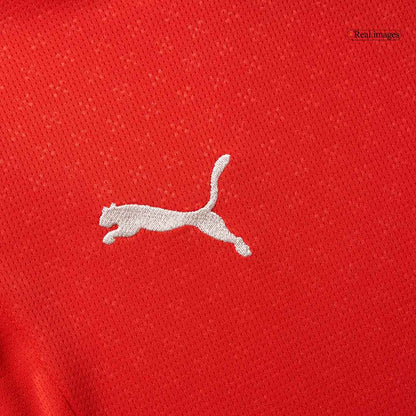 RONALDO #7 Women's Portugal Home Soccer Jersey 2025 Red