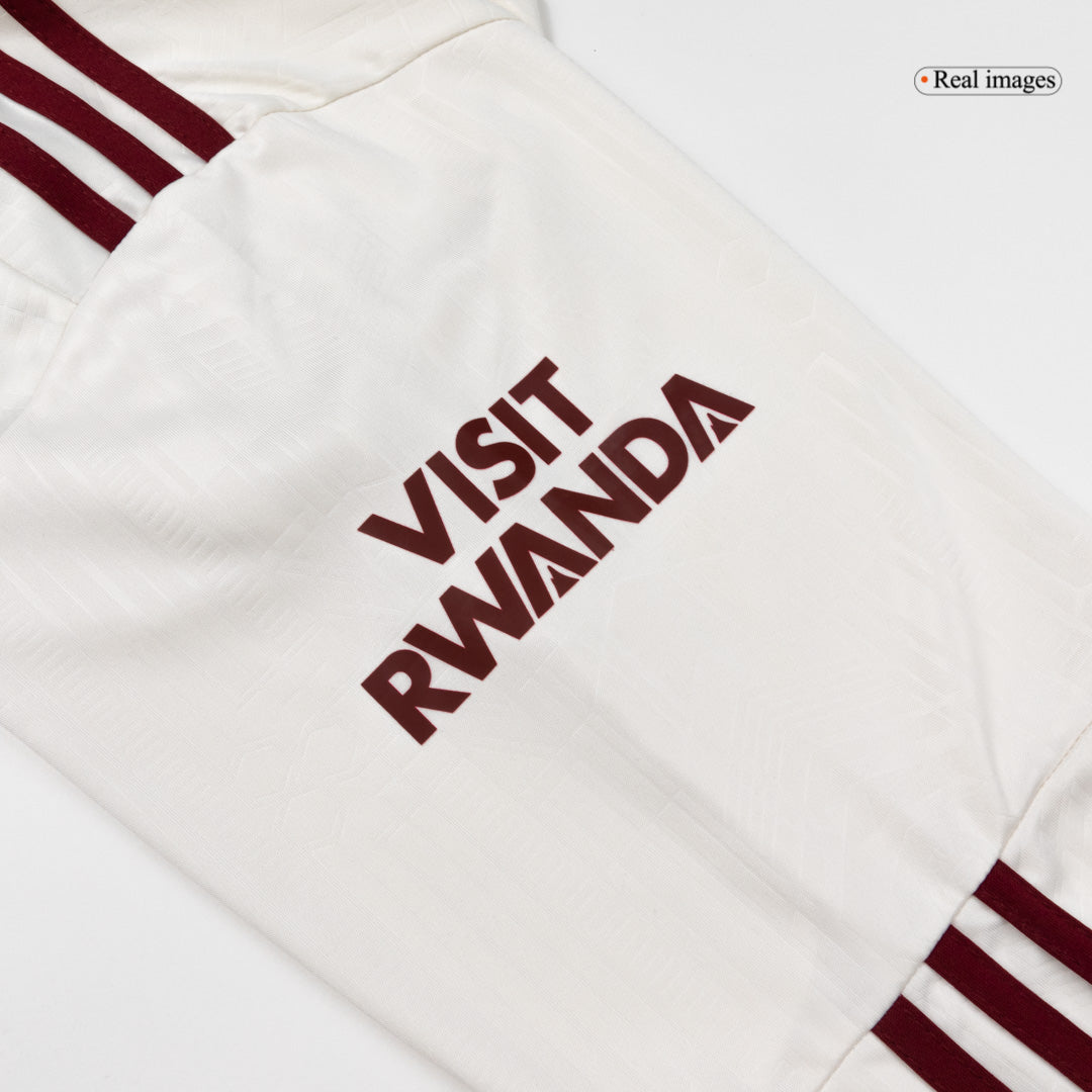 Arsenal Third Away Long Sleeve Soccer Jersey 25/26 White