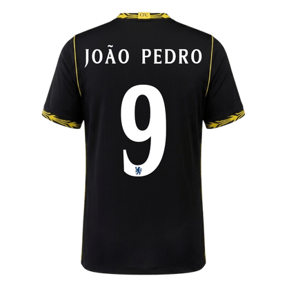 JOÃO PEDRO #9 Chelsea Away Soccer Jersey 2026/27 Black - Cup Printing