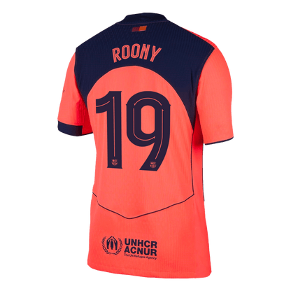 Authentic ROONY #19 Barcelona Third Away Soccer Jersey 2025/26