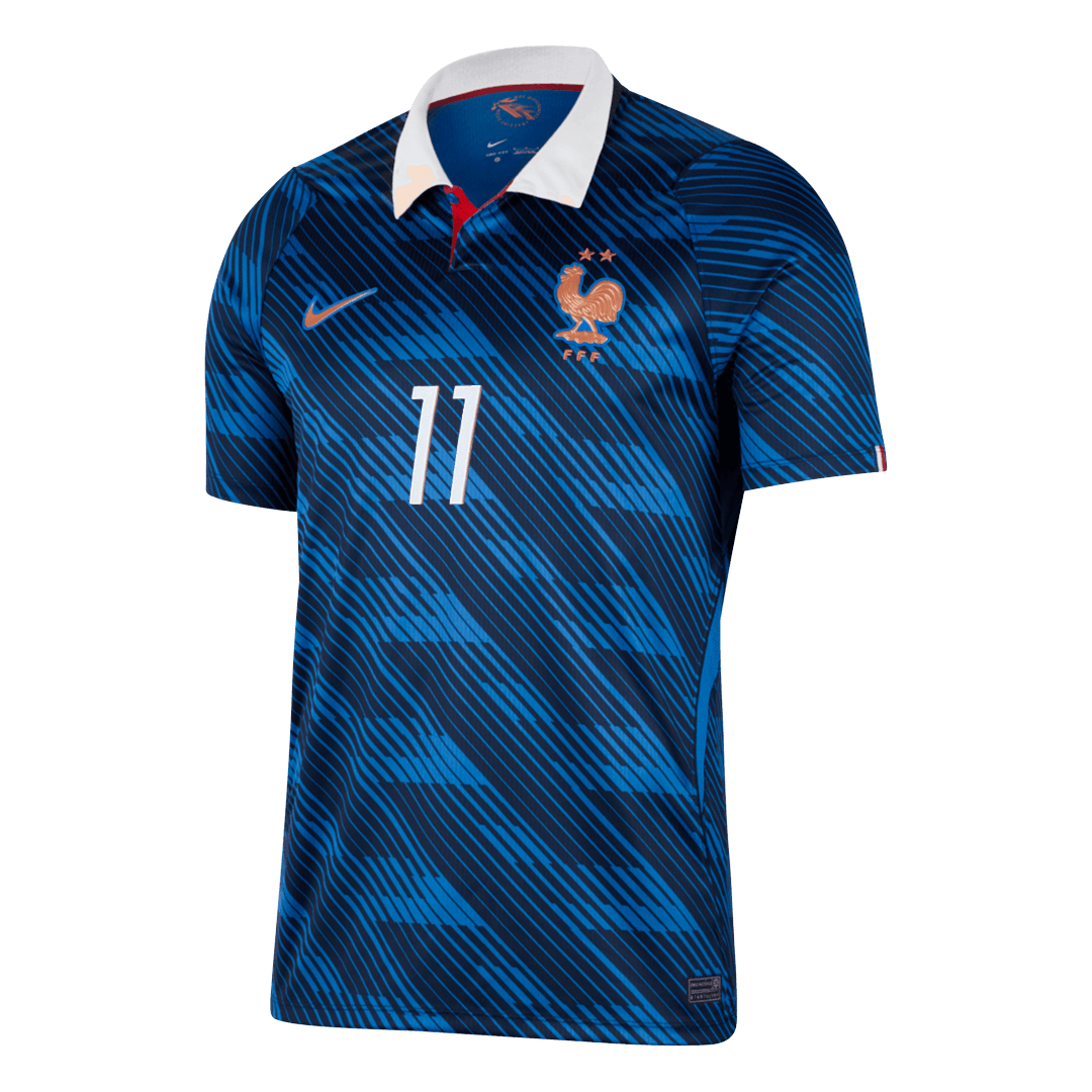 OLISE #11 France Home Soccer Jersey World Cup 2026 Blue