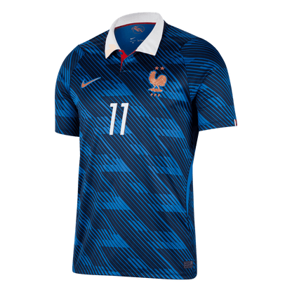 OLISE #11 France Home Soccer Jersey World Cup 2026 Blue