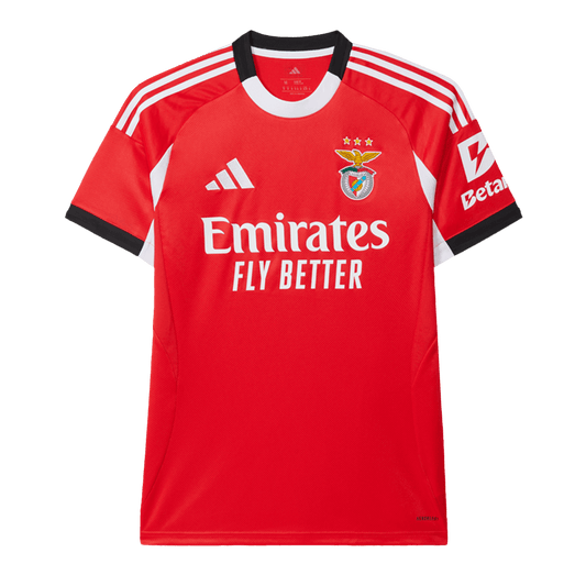 Benfica Home Soccer Jersey 2025/26 Red