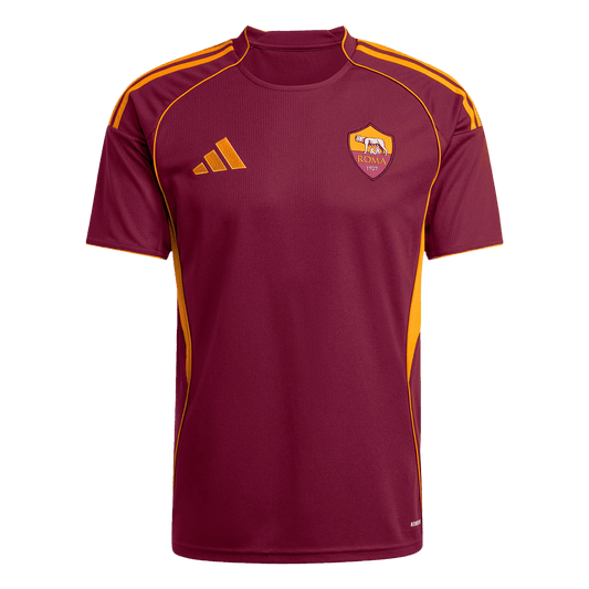 Roma Home Soccer Jersey 2025/26 Red
