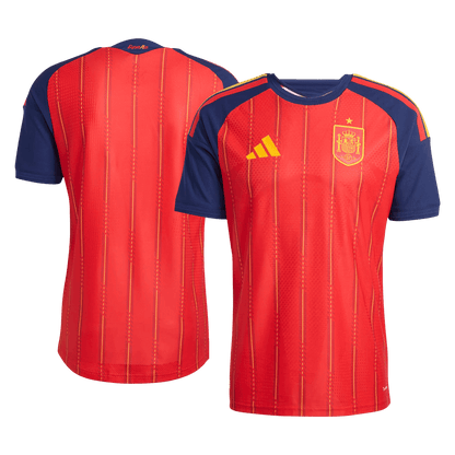 Authentic Spain Home Soccer Jersey 2026