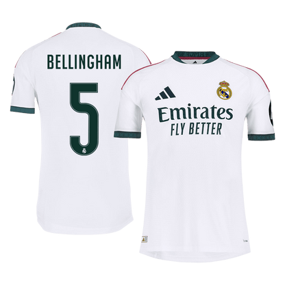 Authentic BELLINGHAM #5 Real Madrid Home Soccer Jersey 2026/27