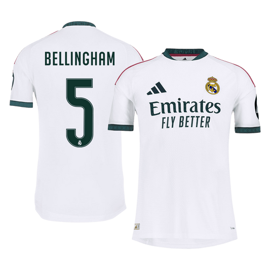 Authentic BELLINGHAM #5 Real Madrid Home Soccer Jersey 2026/27
